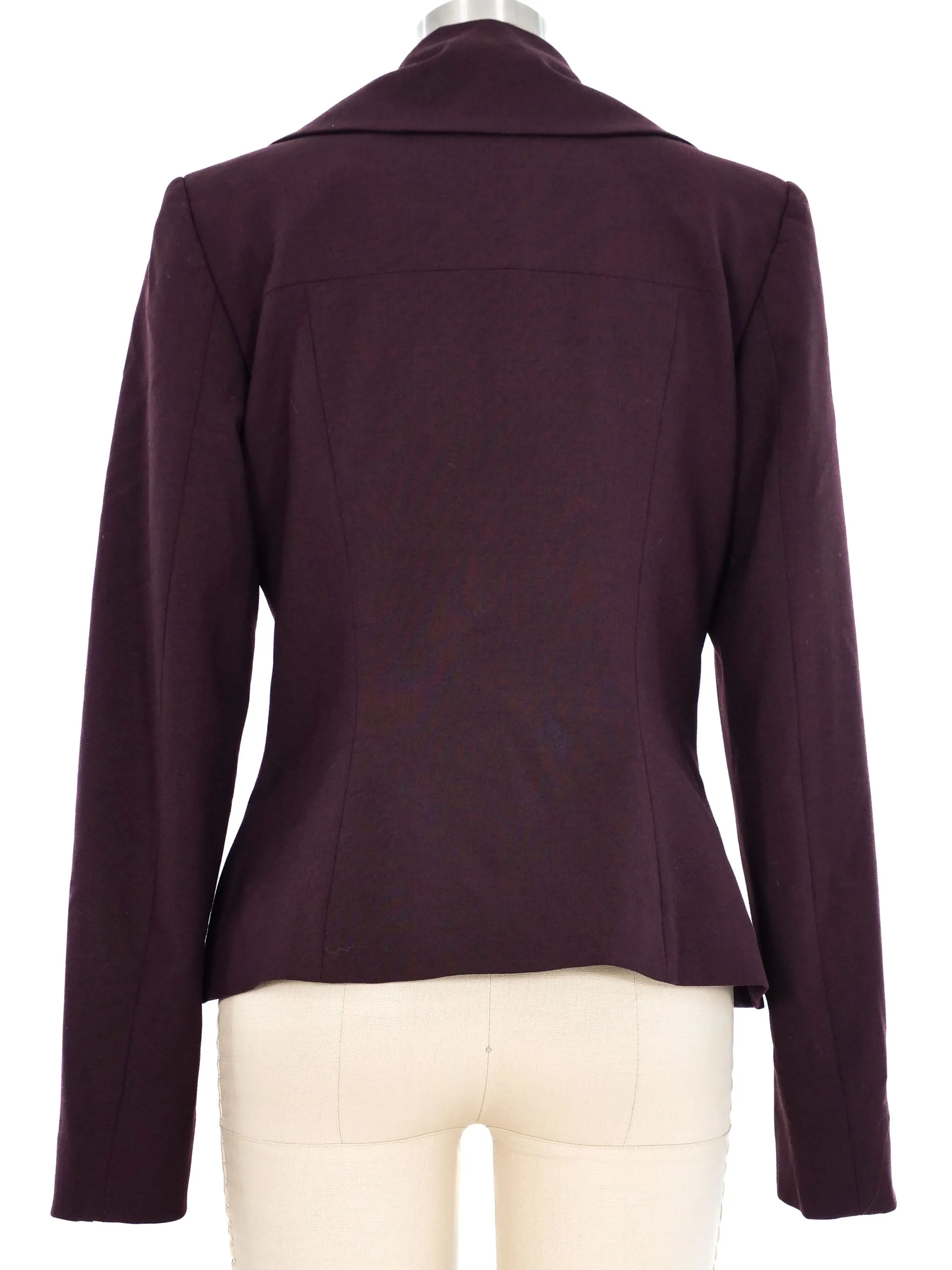 1990s Katharine Hamnett Fur Collar Jacket