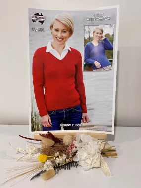 382 - Merino Magic Women's Jumper - 10ply Pattern (No Return)