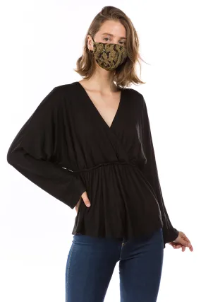 ALIA TOP ( BLACK)-VT2786
