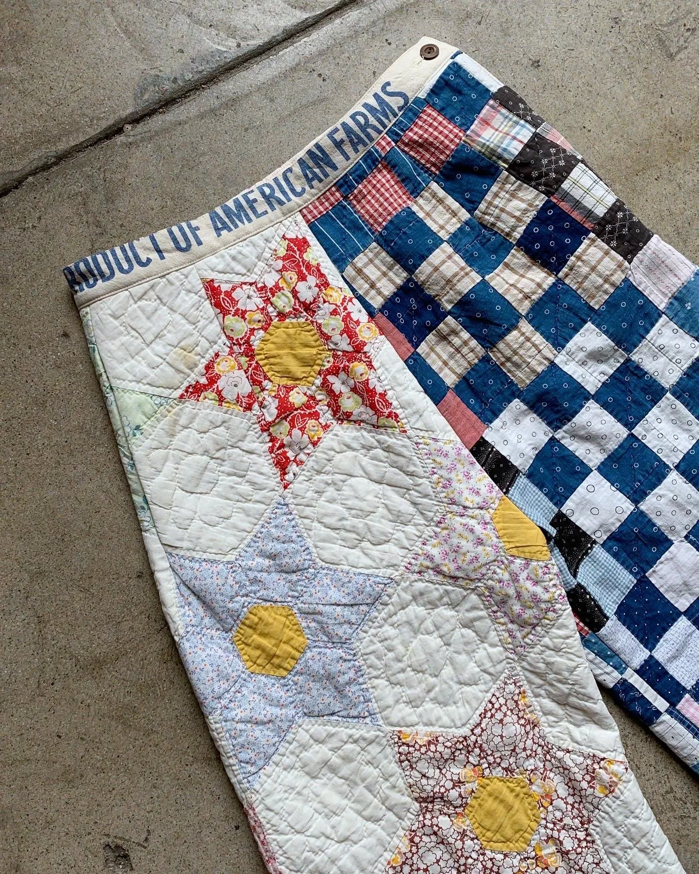 American Farms Quilt Trousers