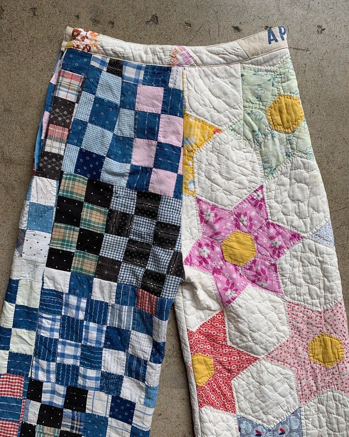 American Farms Quilt Trousers