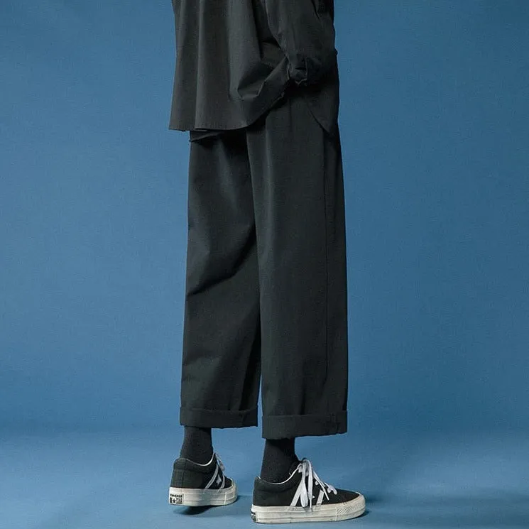 Ankle-Length Pants With Elastic Waist