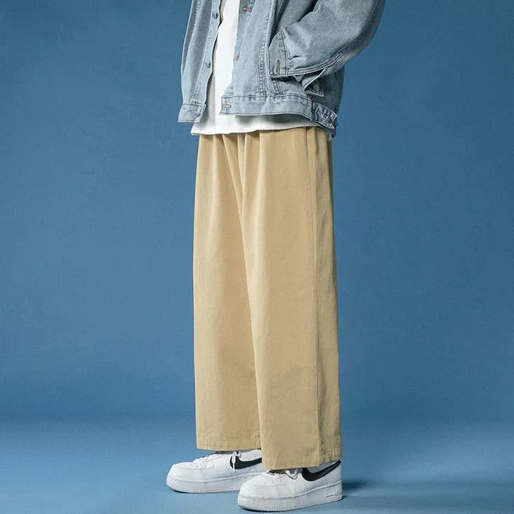 Ankle-Length Pants With Elastic Waist