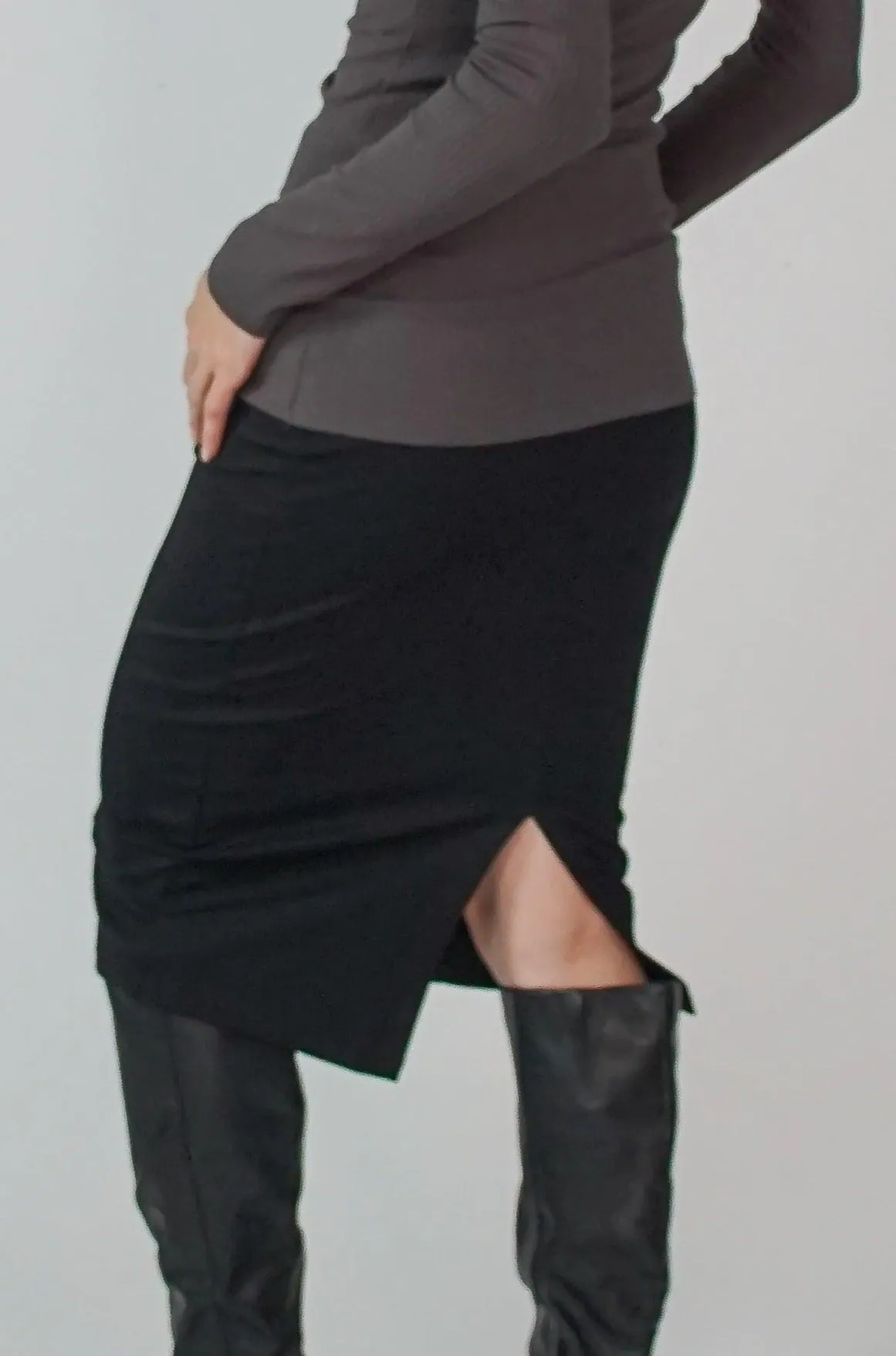 Anya Knit Pencil Skirt