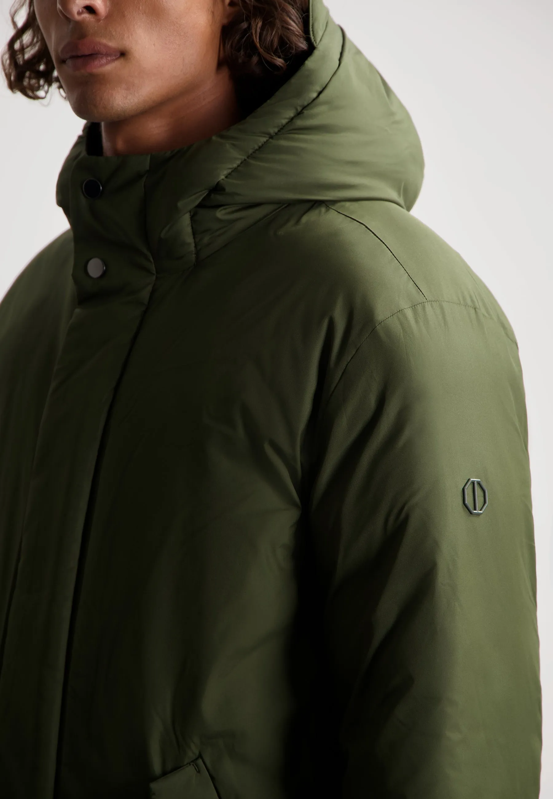 Asher Parka in Olive Night
