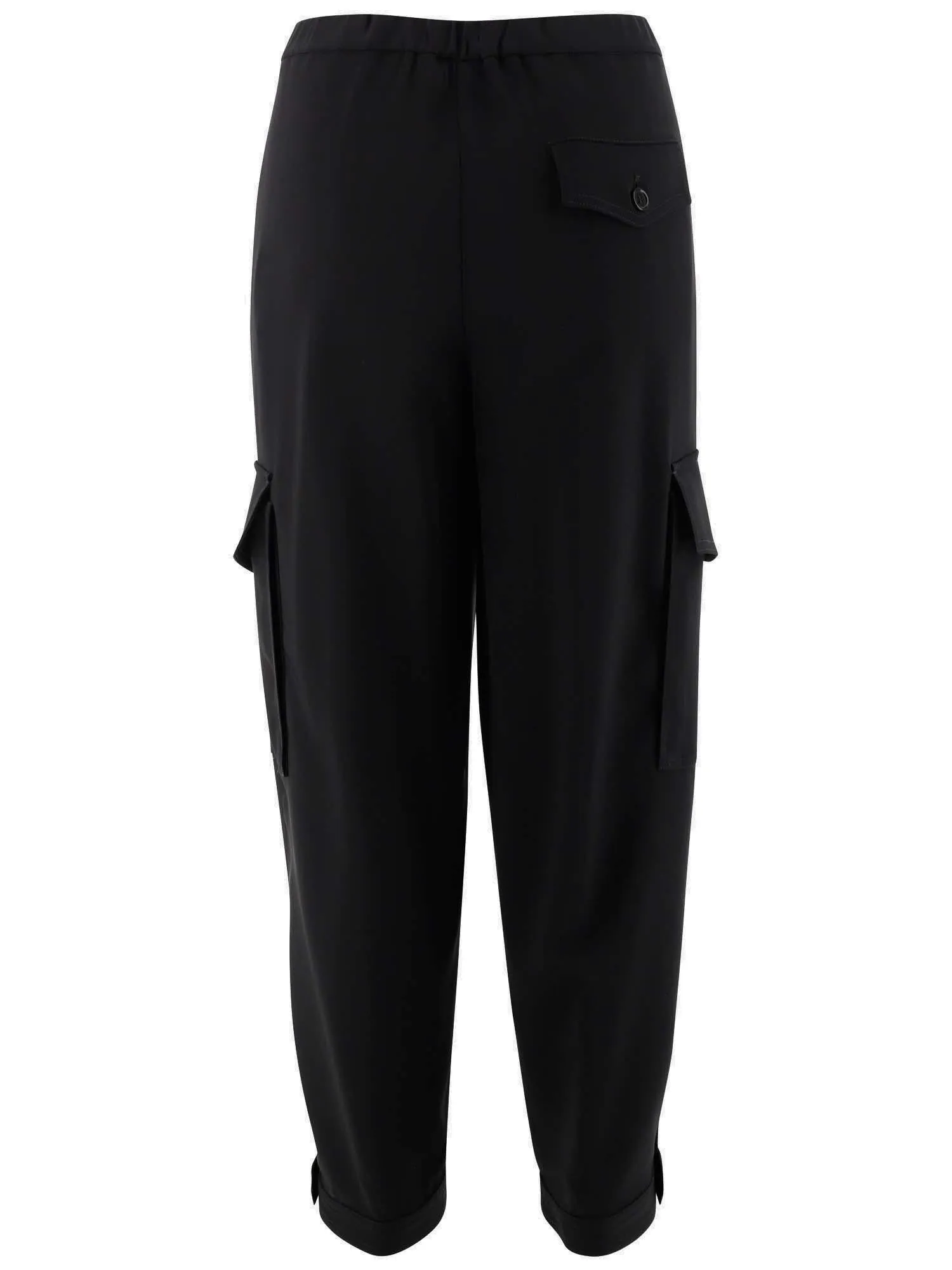 Aspesi High Waist Cropped Trousers