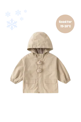 Autumn Hooded Parka Sand