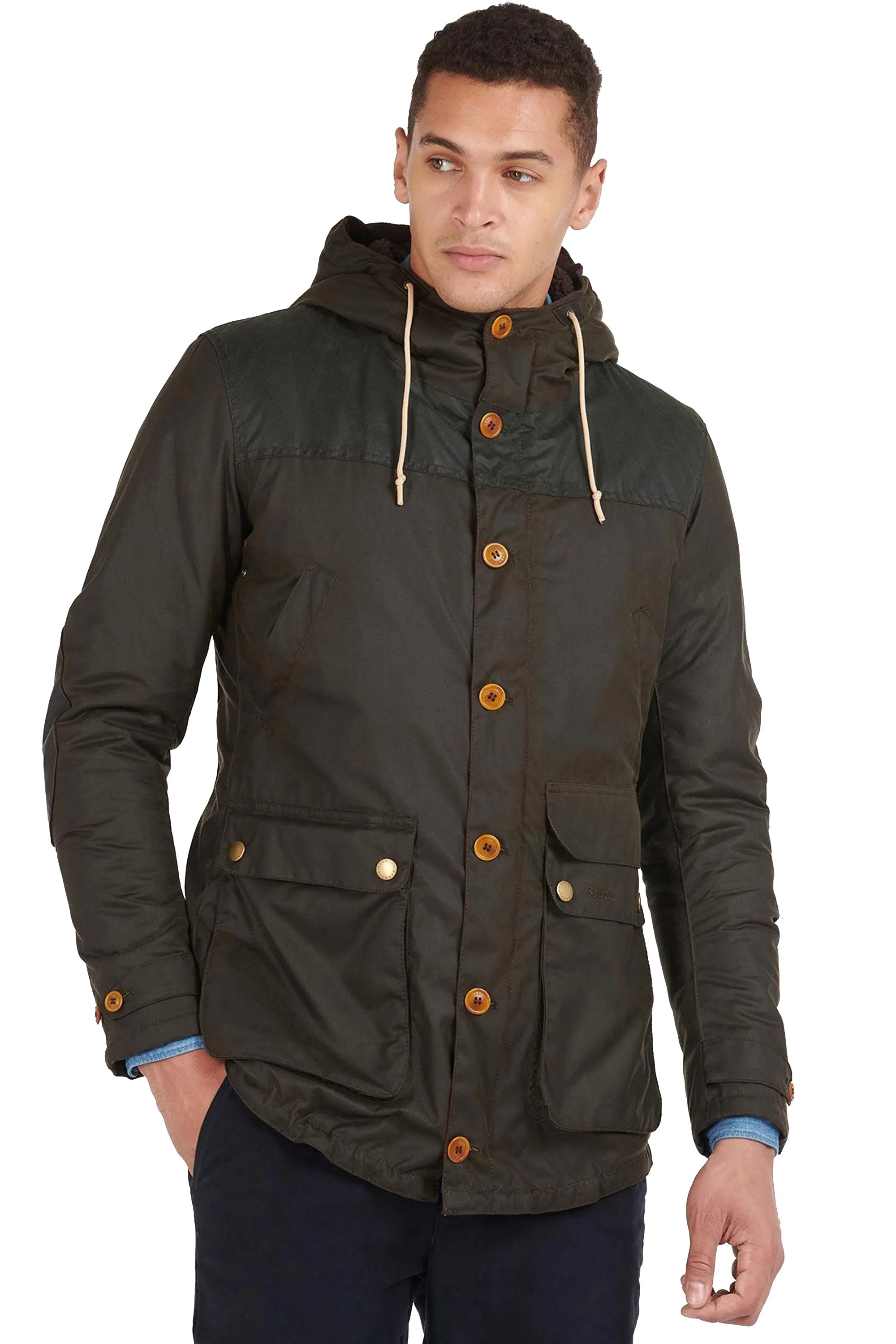 Barbour Game Parka Olive