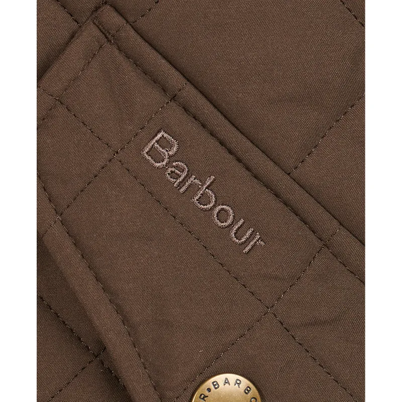 Barbour Shoveler Mens Quilted Jacket - Dark Olive