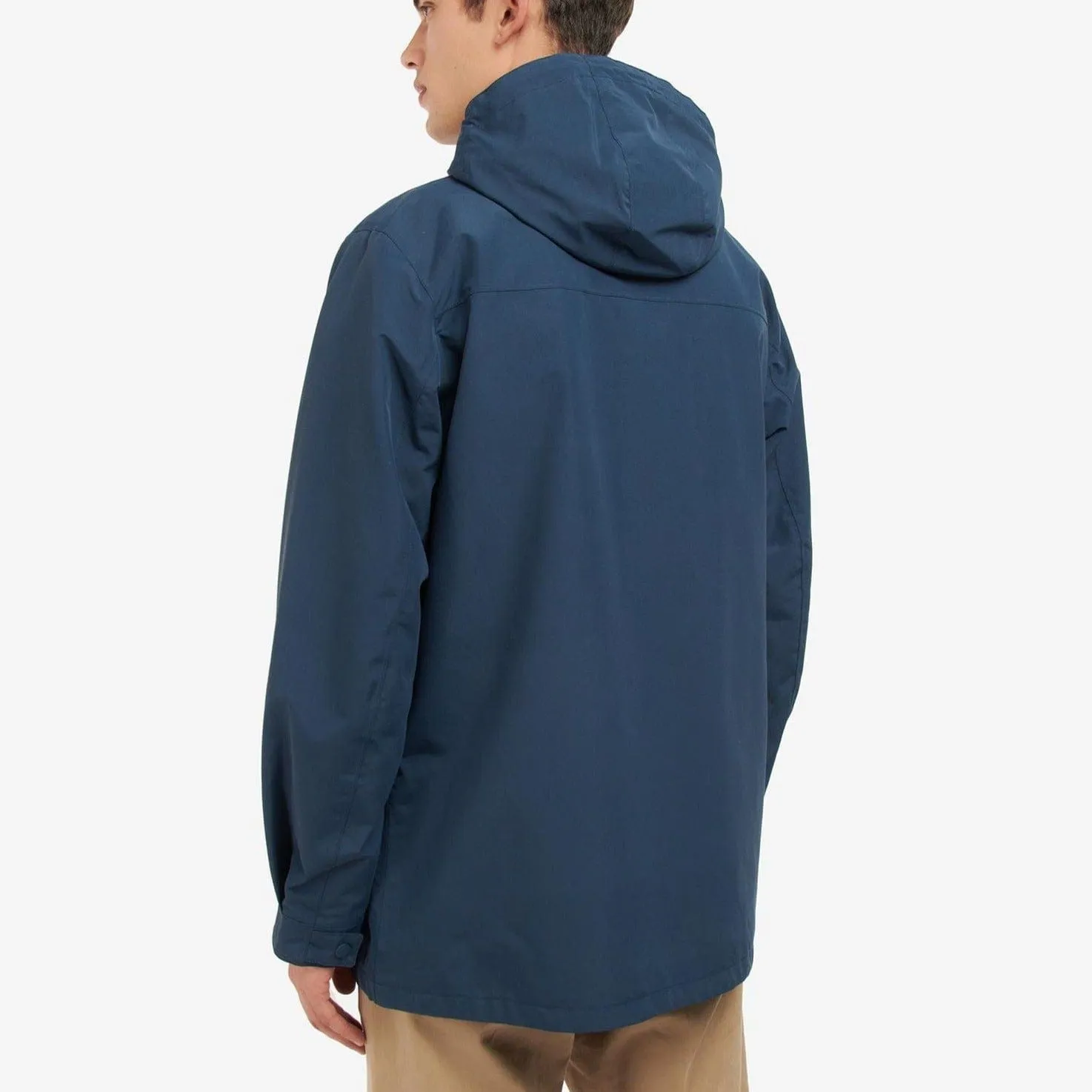 Barbour Summer City Parka Waterproof Jacket Navy