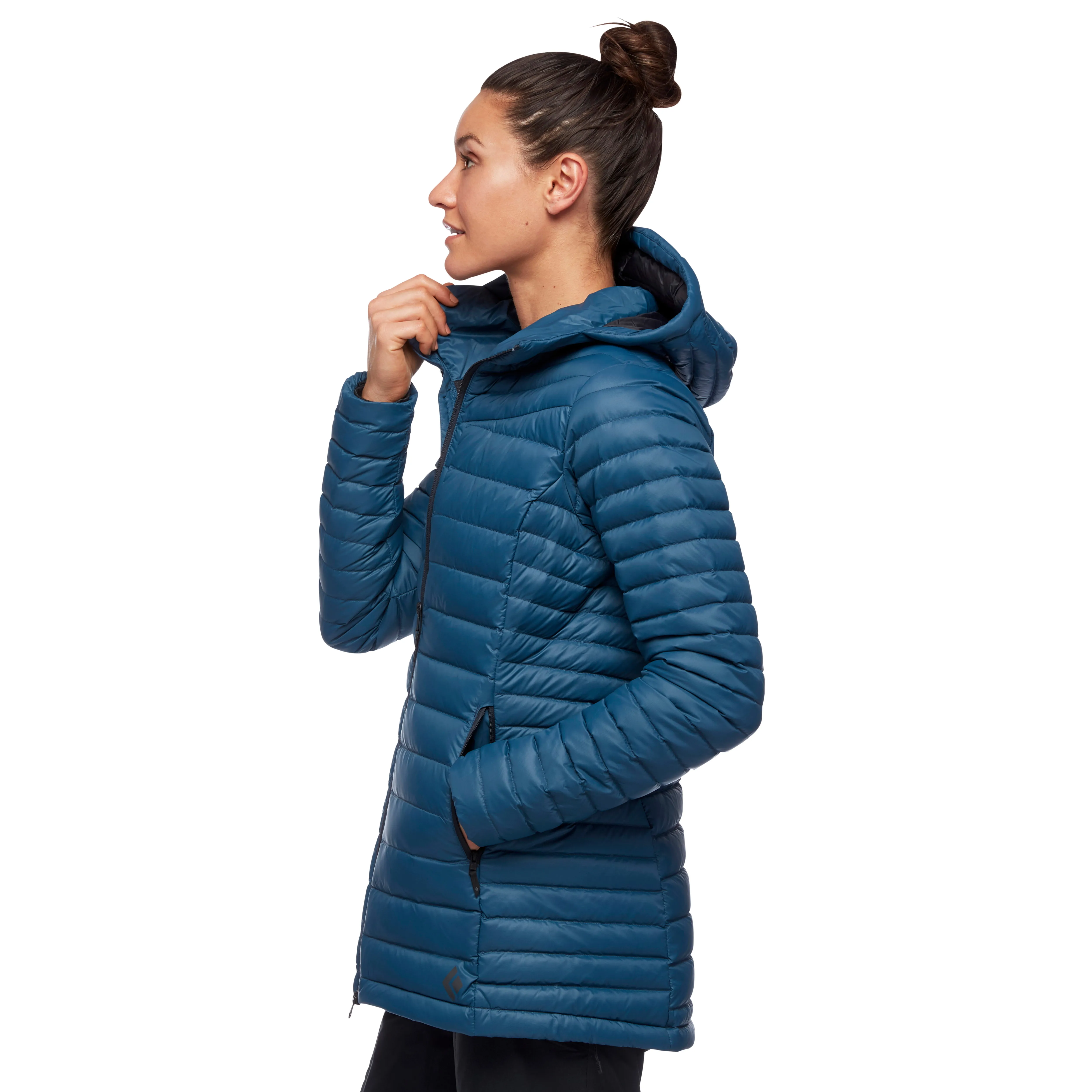 Black Diamond Women&#x27;s Access Down Parka Azurite | Buy Black Diamond Women&#x27;s Access Down Parka Azurite here | Outnorth