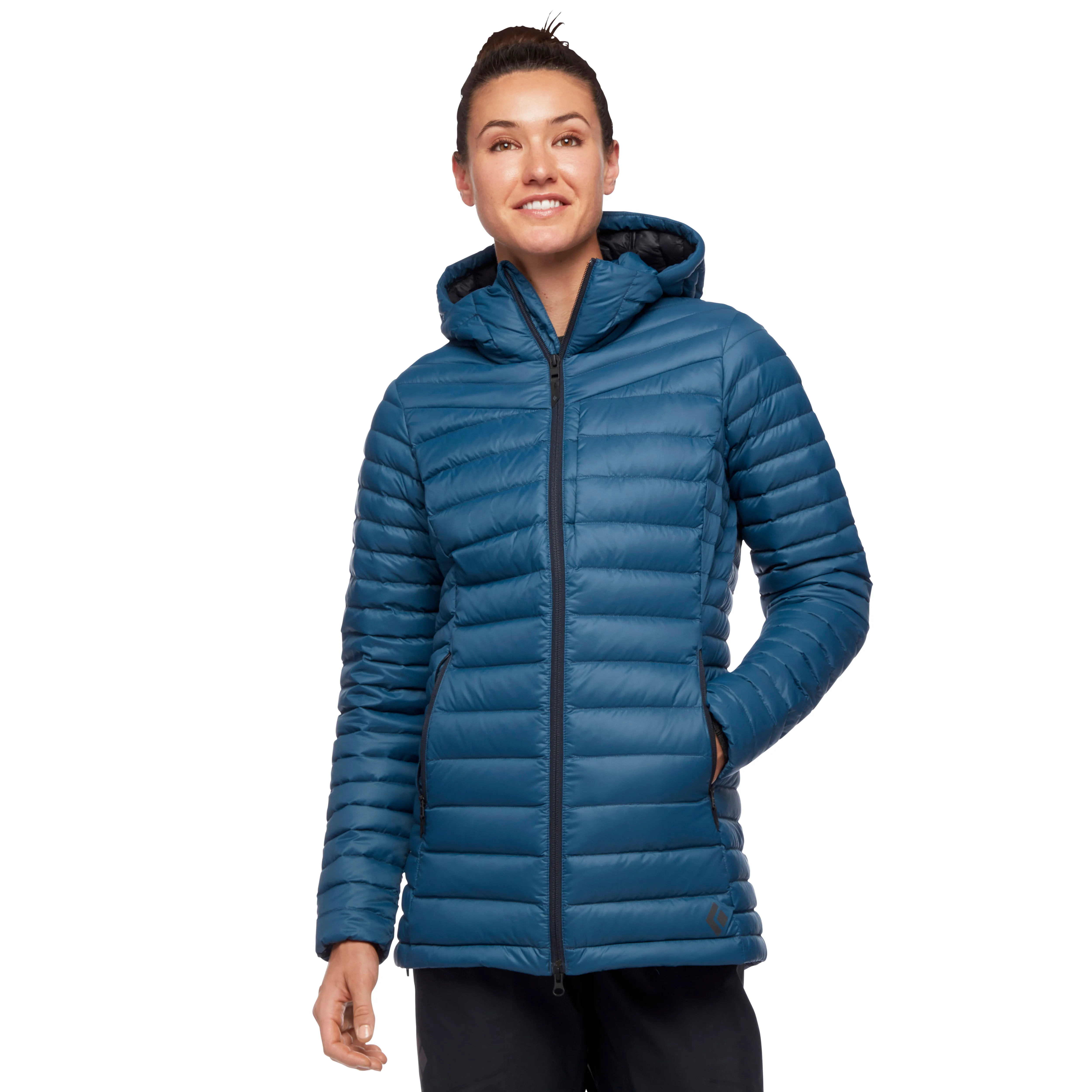 Black Diamond Women&#x27;s Access Down Parka Azurite | Buy Black Diamond Women&#x27;s Access Down Parka Azurite here | Outnorth