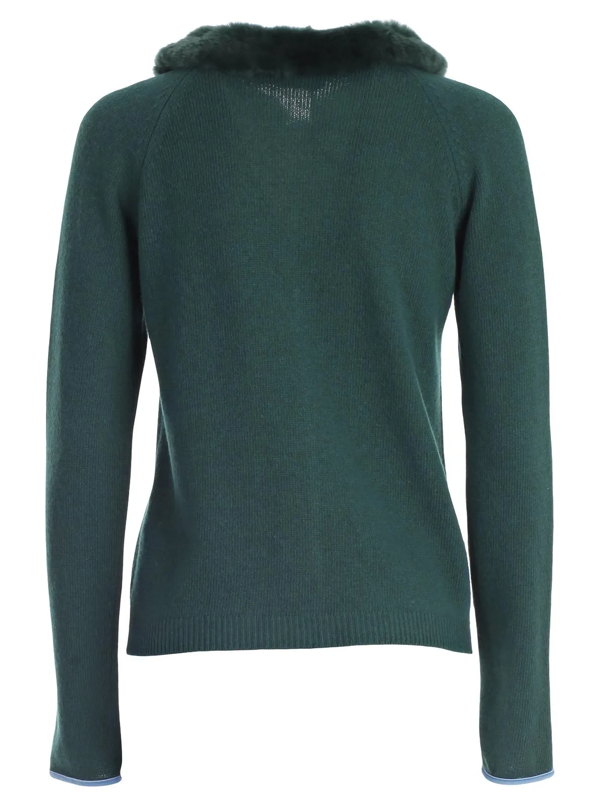 Blugirl Fur Collar Cardigan