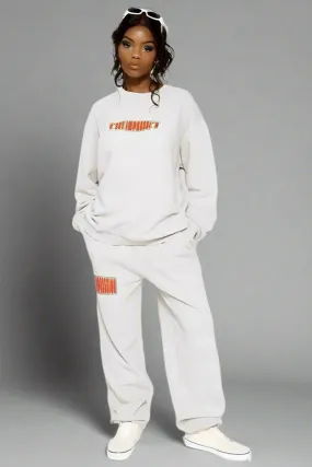 Boys Lie First Impressions Sweatpants as seen on Chloe Sims