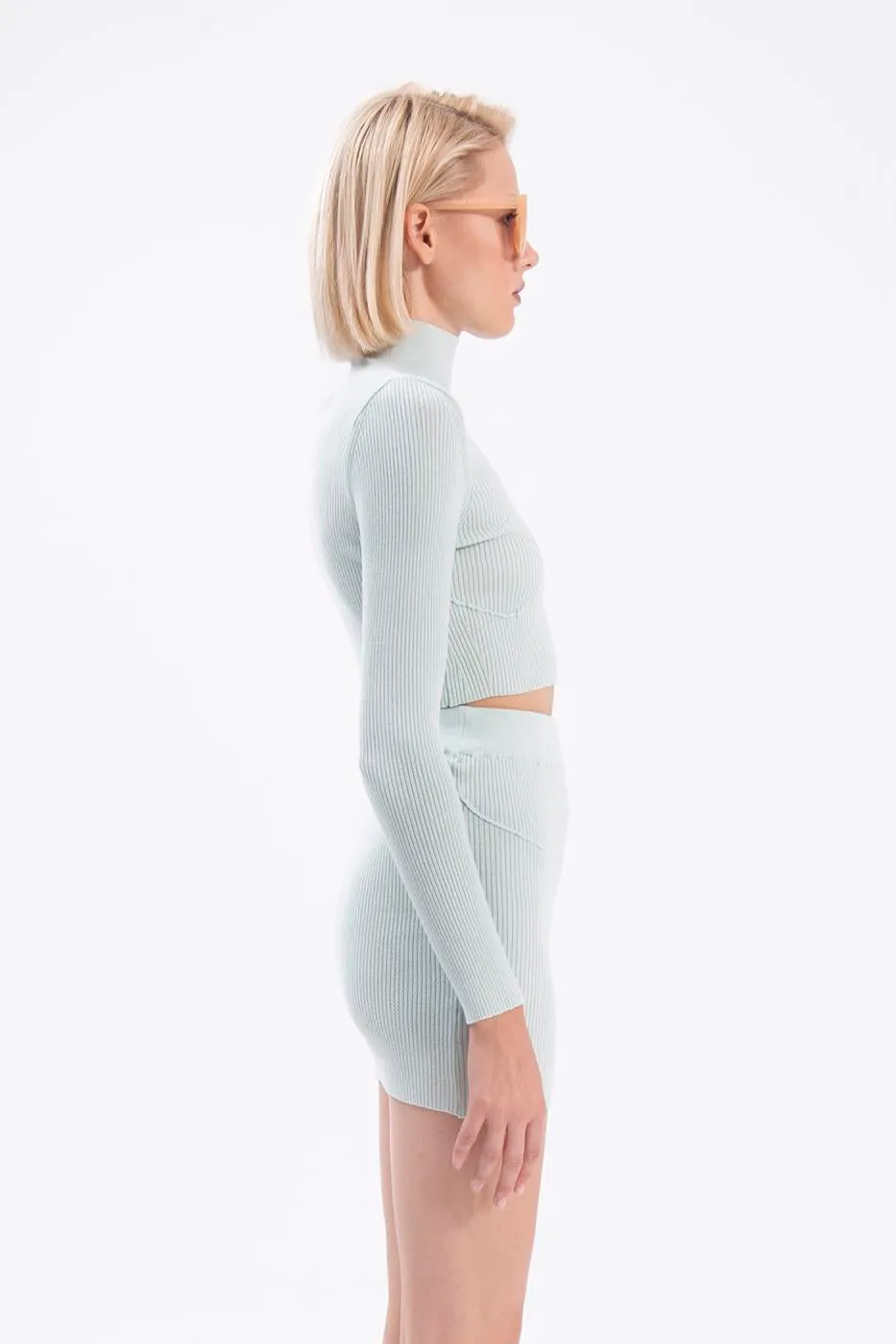 BSL Women Knitted mini skirt - Boca del Rio