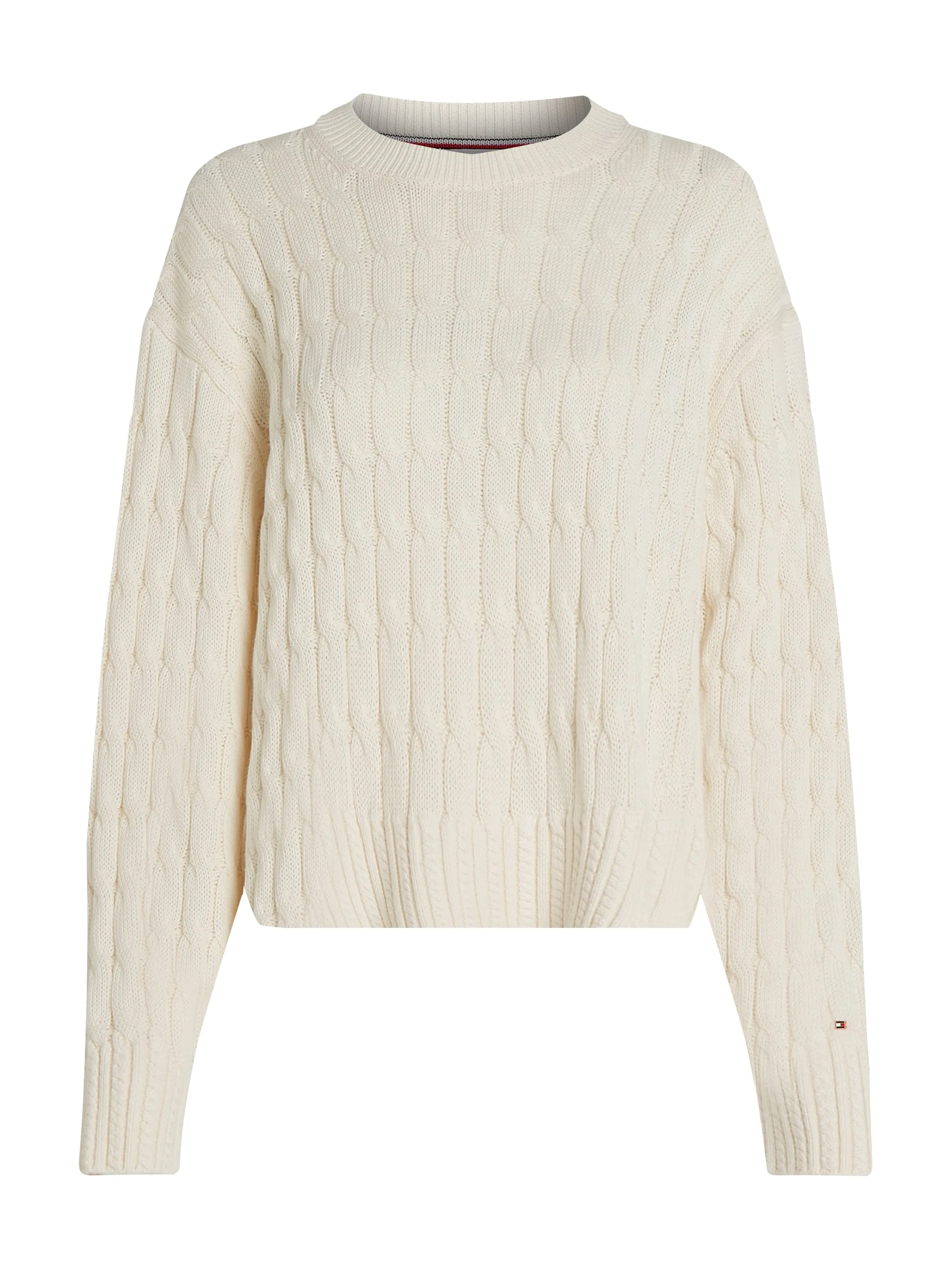 Cable Knit Crew Neck Jumper