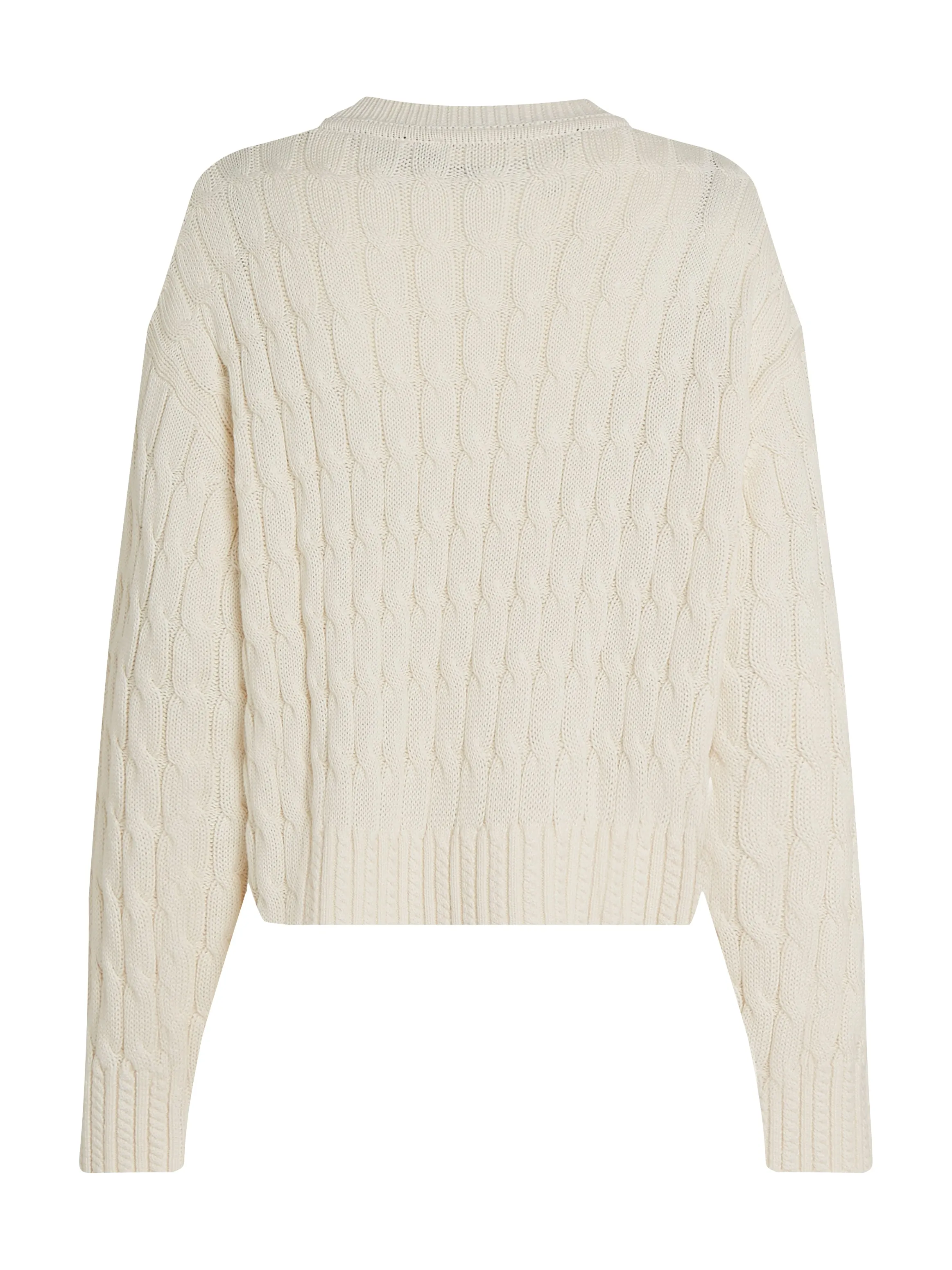 Cable Knit Crew Neck Jumper