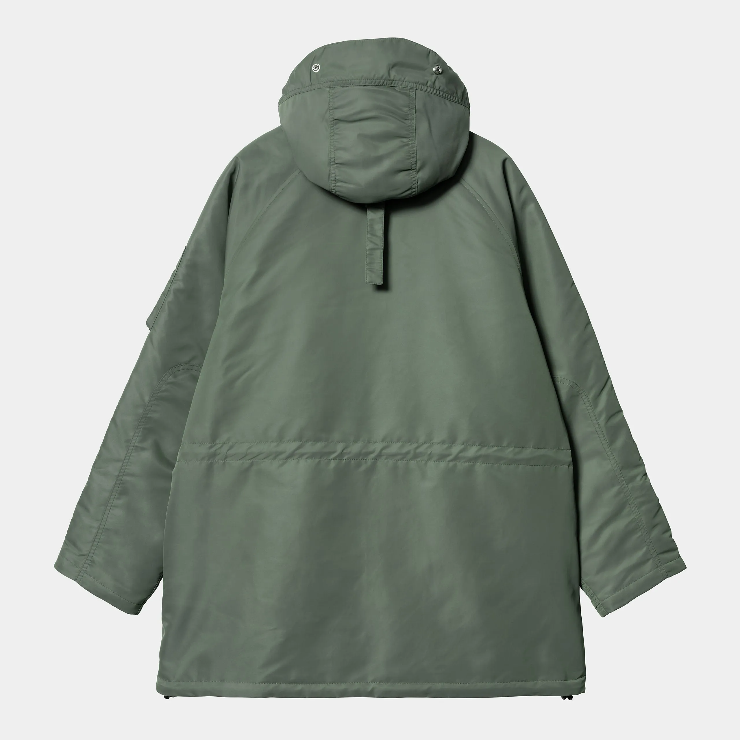 Carhartt WIP Mens Hooded Olten Parka Jacket - Duck Green