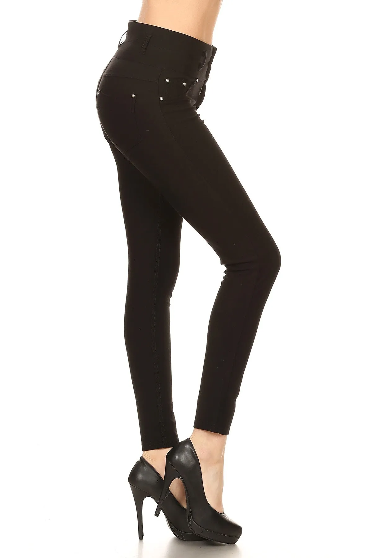 Cassie High Waist Super Skinny Pants