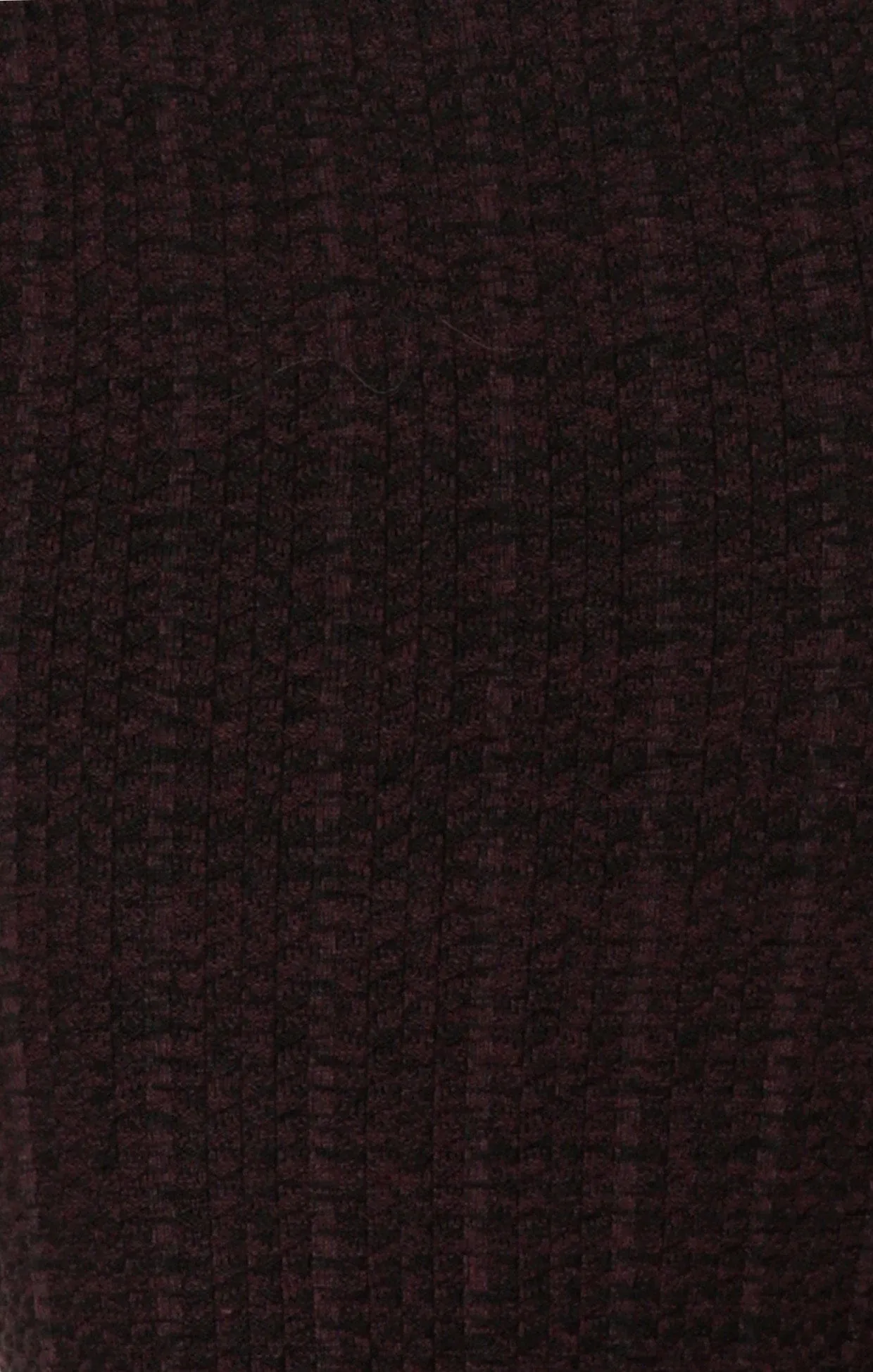 CHEVRON KNIT PENCIL SKIRT IN SANGRIA BLACK