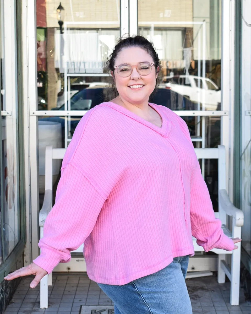 CURVY - SONORA TOP- PINK