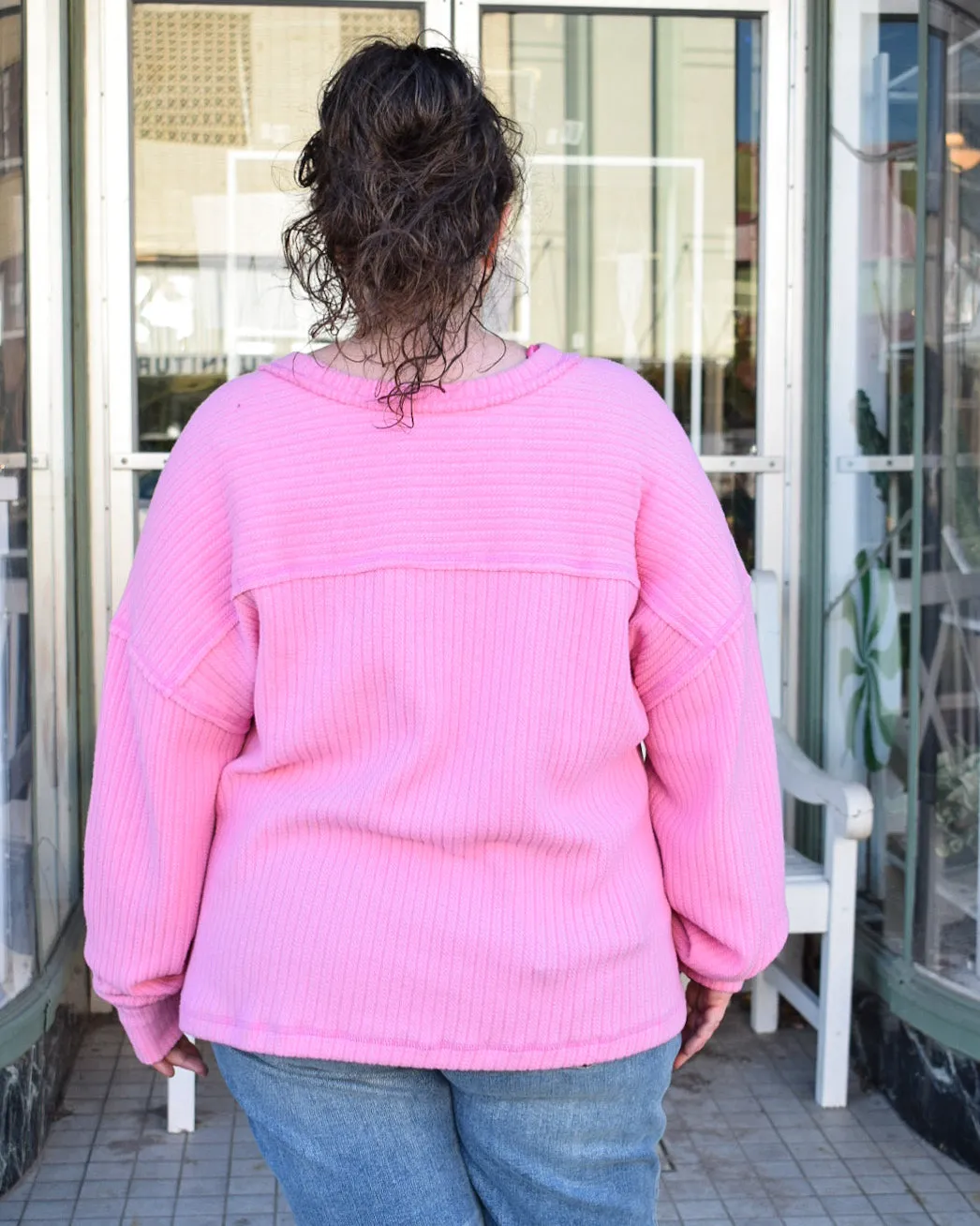 CURVY - SONORA TOP- PINK
