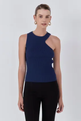 Cutout Knit Top