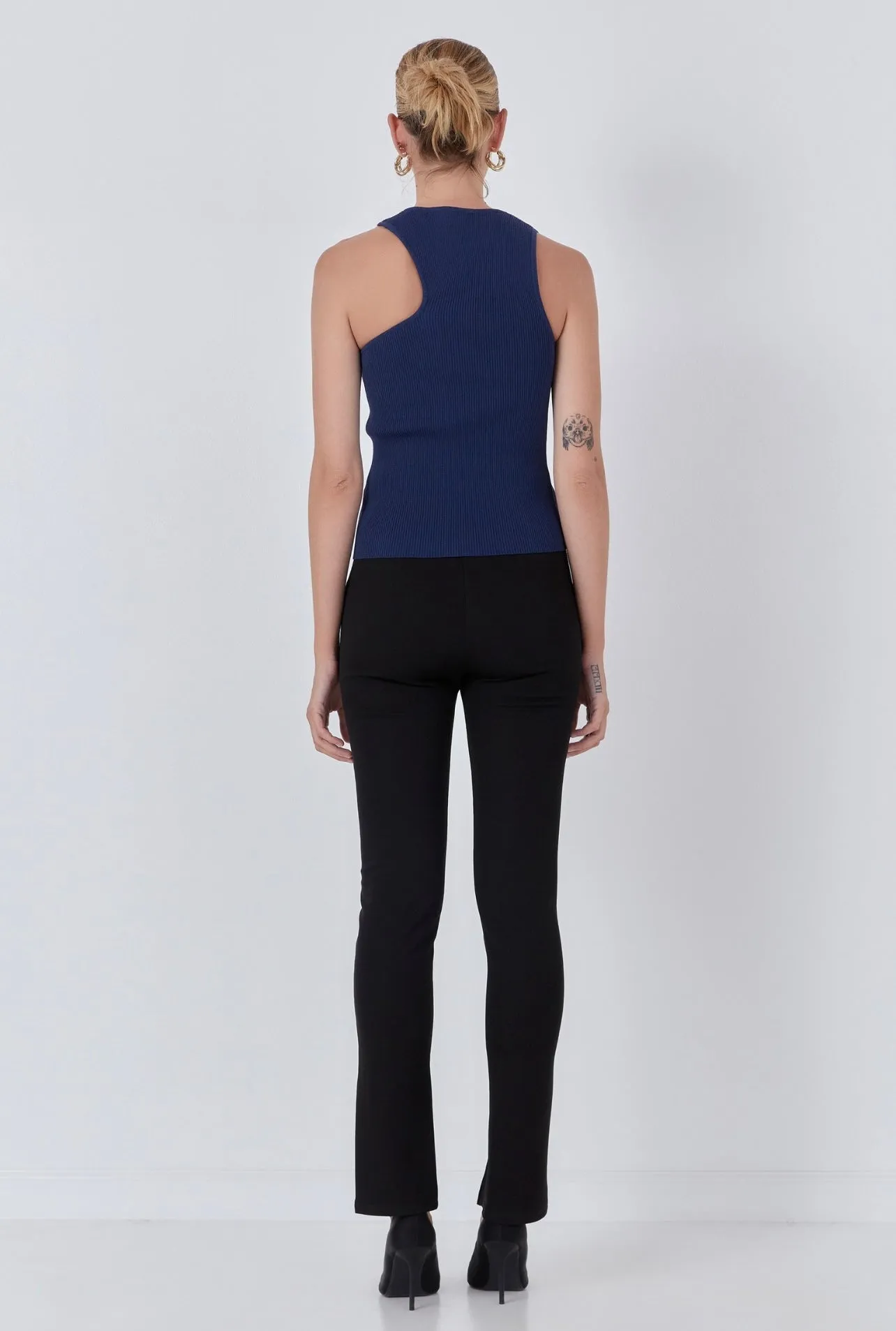 Cutout Knit Top