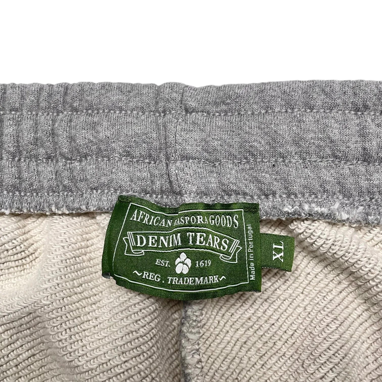 Denim Tears The Cotton Wreath Sweatpants Grey Pre-Owned