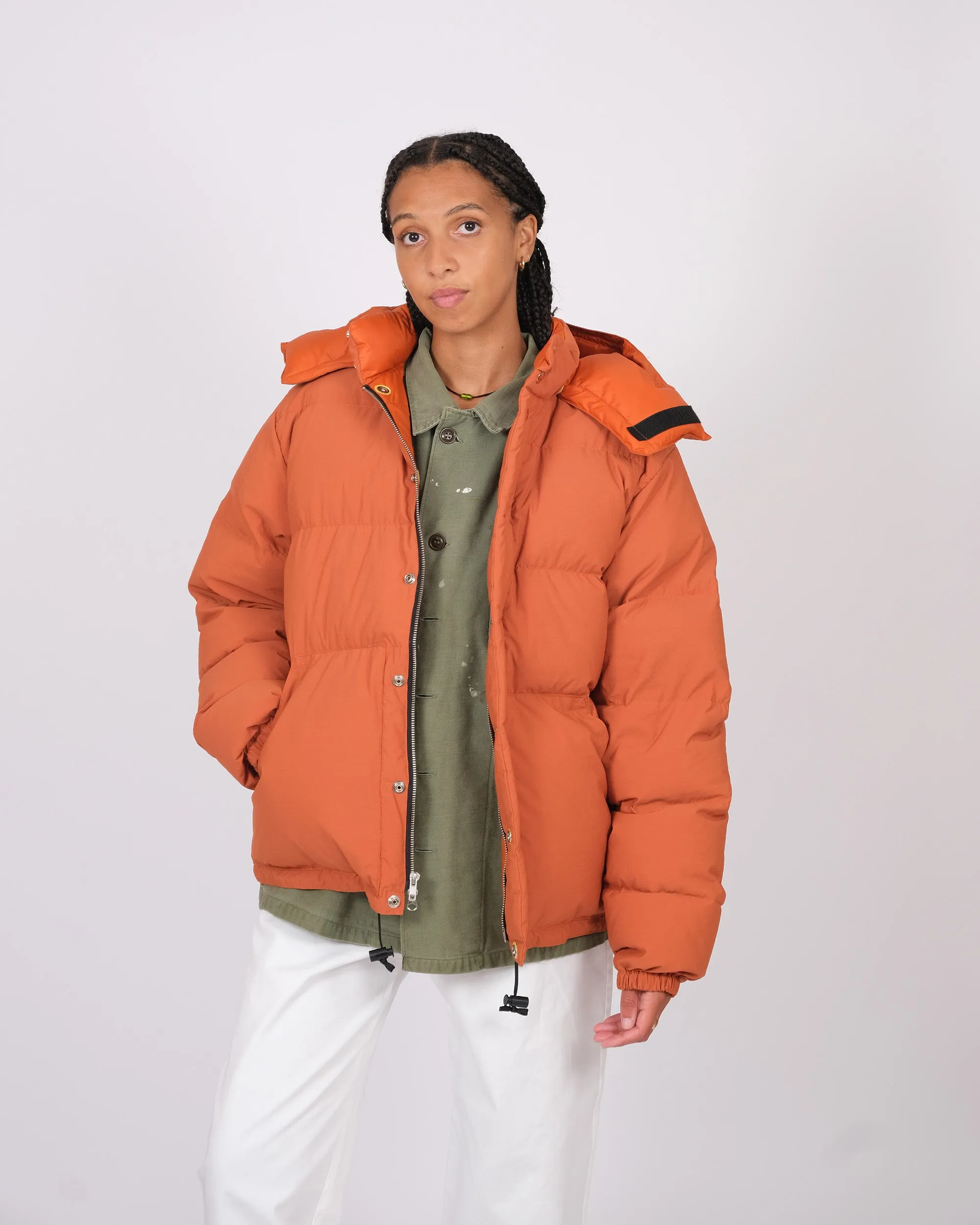 Down Sweater - Recycled Ripstop - Orange