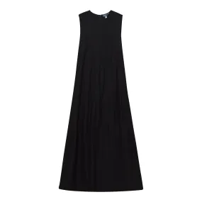 dress textured jumper - black