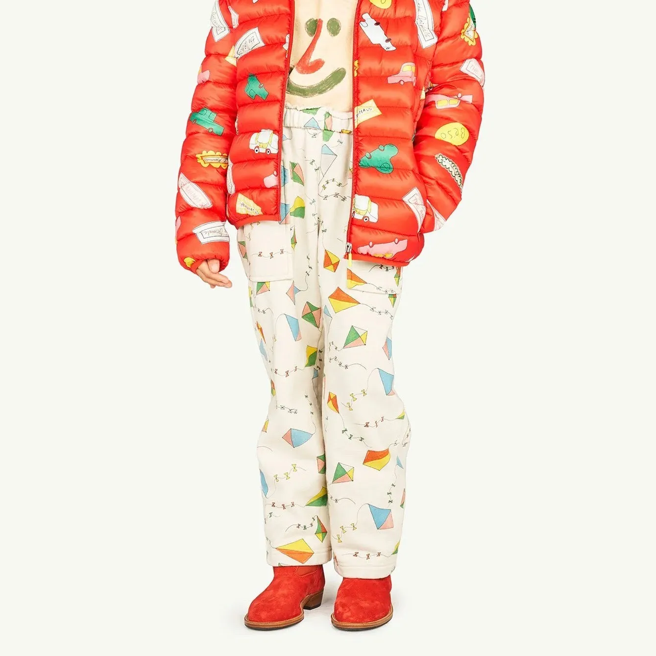 Ecru Horse Kids Sweatpants