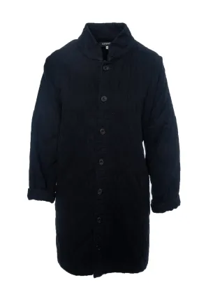 Eskandar Size 0 Imperial Cotton Long Coat