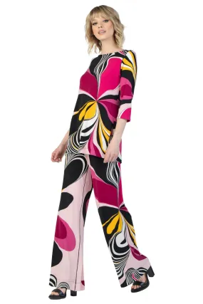 Extra High Waist Single Layered High Fashion Pants