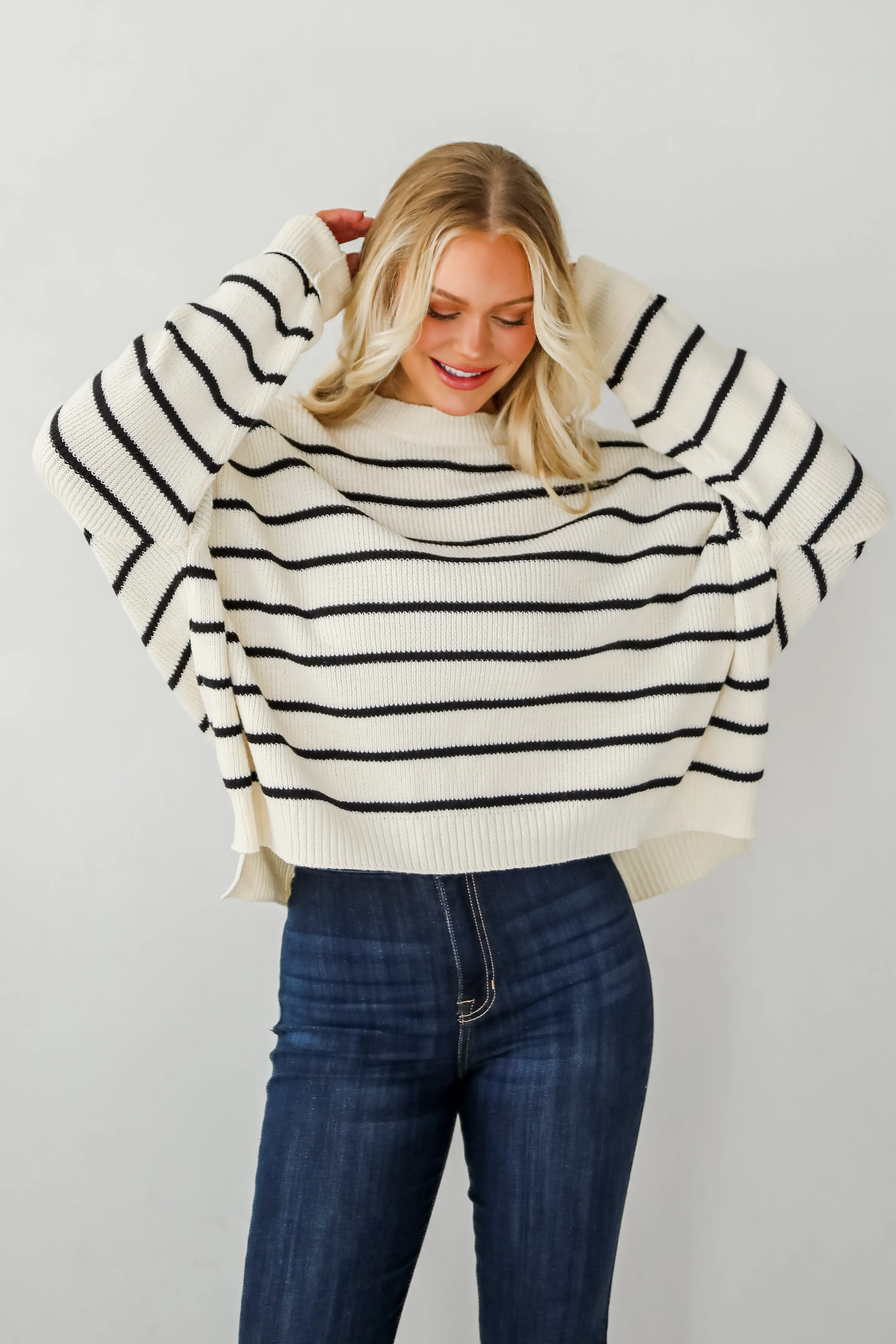 FINAL SALE - Sweetest Comfort Striped Sweater