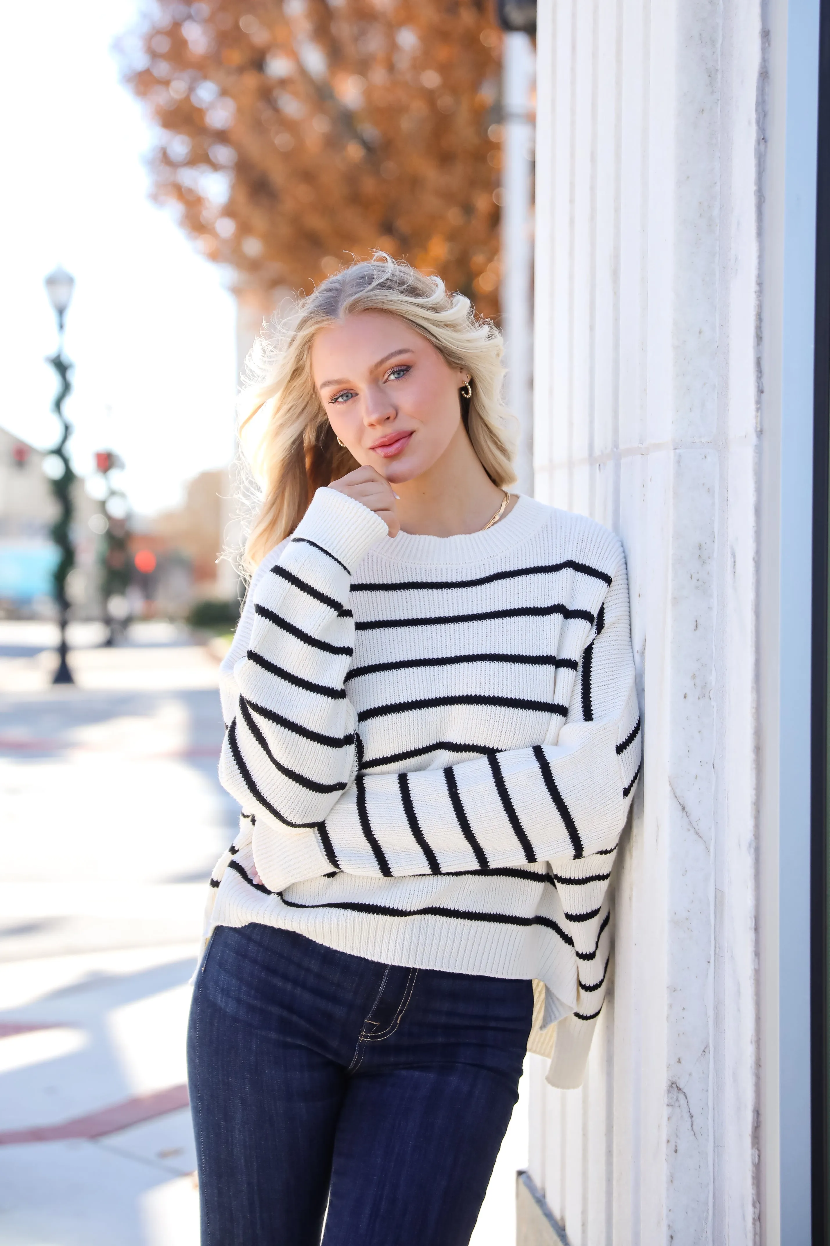 FINAL SALE - Sweetest Comfort Striped Sweater