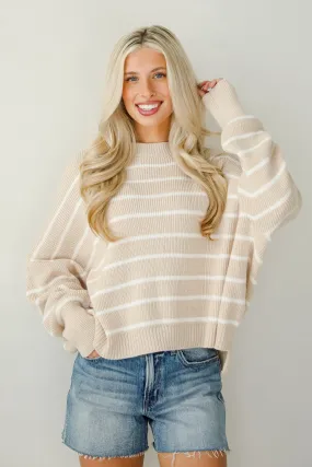 FINAL SALE - Sweetest Comfort Striped Sweater