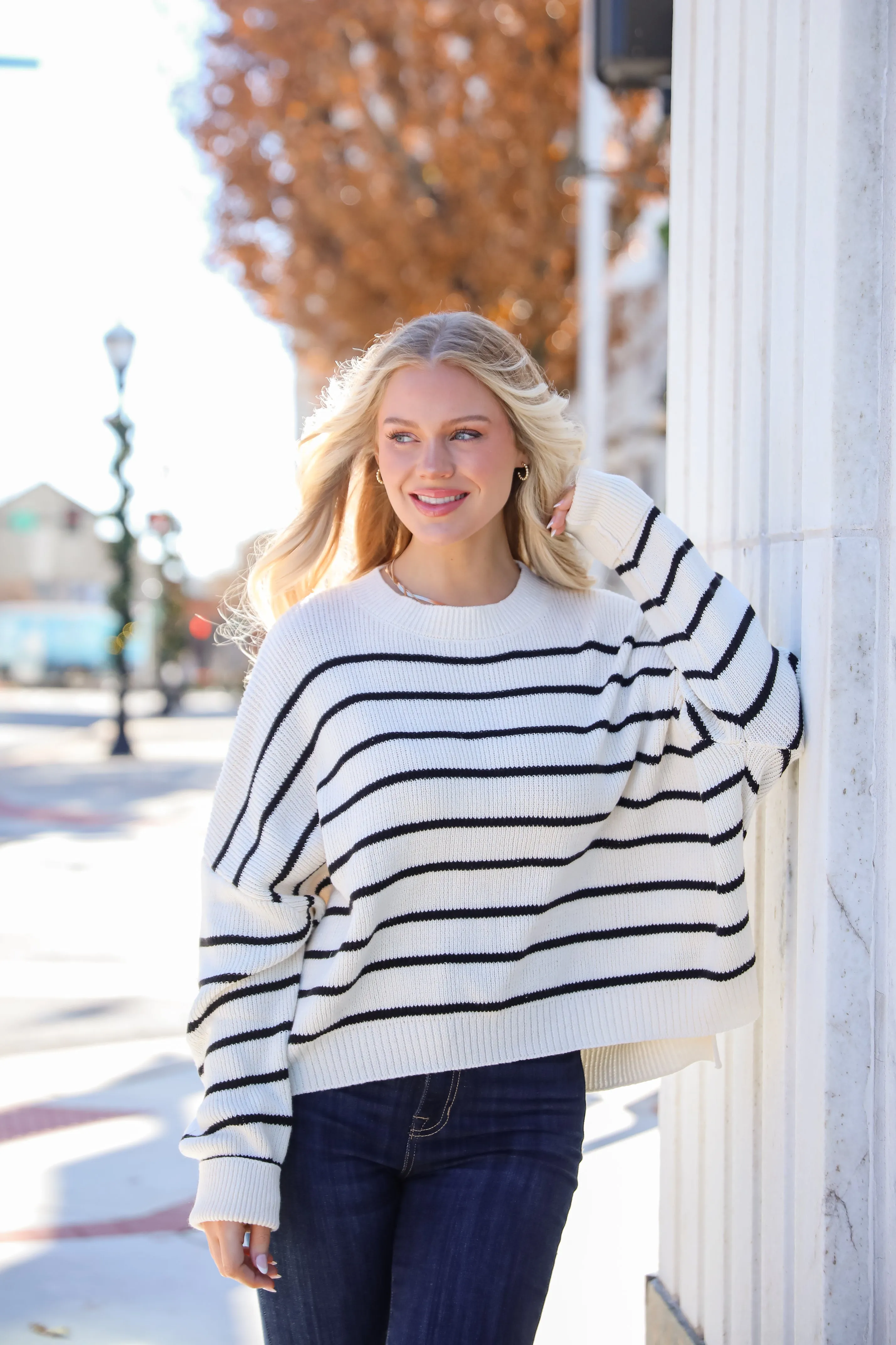 FINAL SALE - Sweetest Comfort Striped Sweater