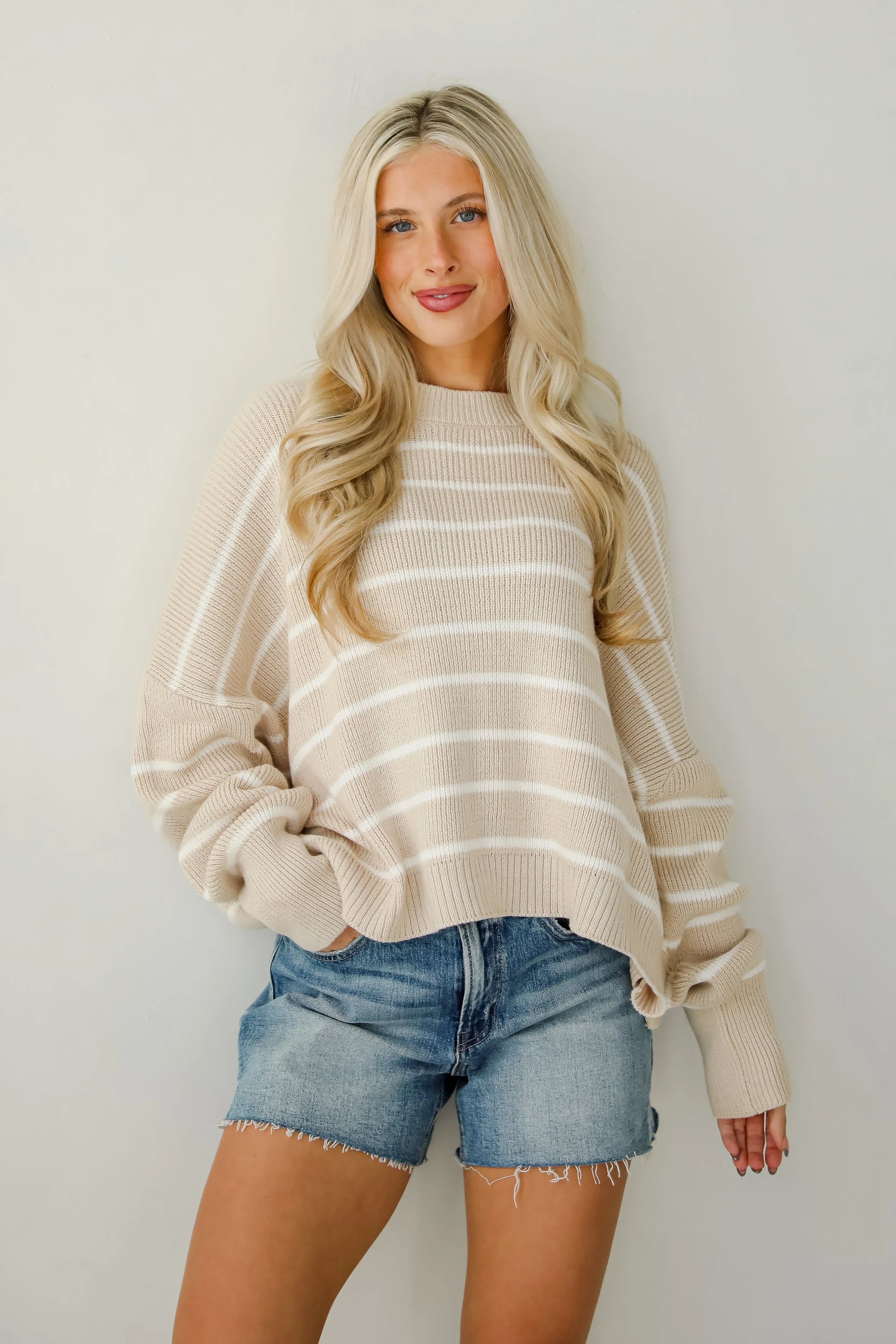 FINAL SALE - Sweetest Comfort Striped Sweater