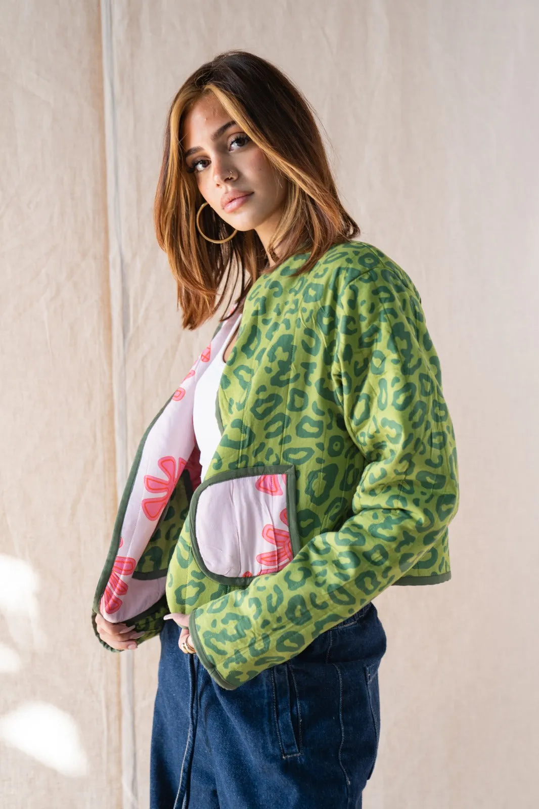 Garden Party Double-Faced Jacket