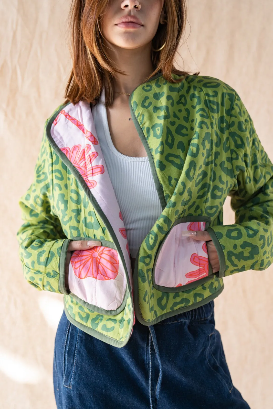 Garden Party Double-Faced Jacket