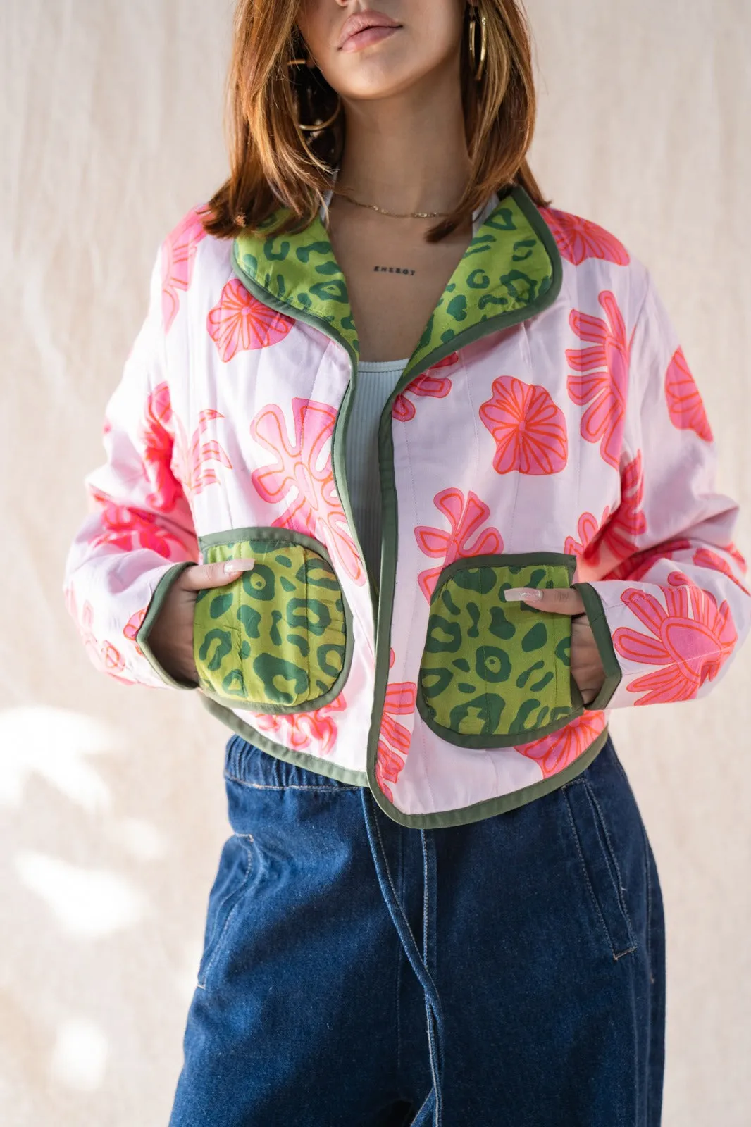 Garden Party Double-Faced Jacket