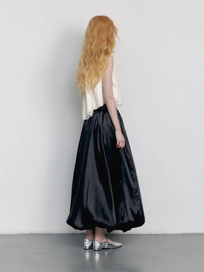 Glossy High-end Elegant Long-Skirt