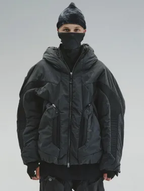 GOB / X3_12 - Bionic Membrane Wing Wax-Coated Padded Jacket