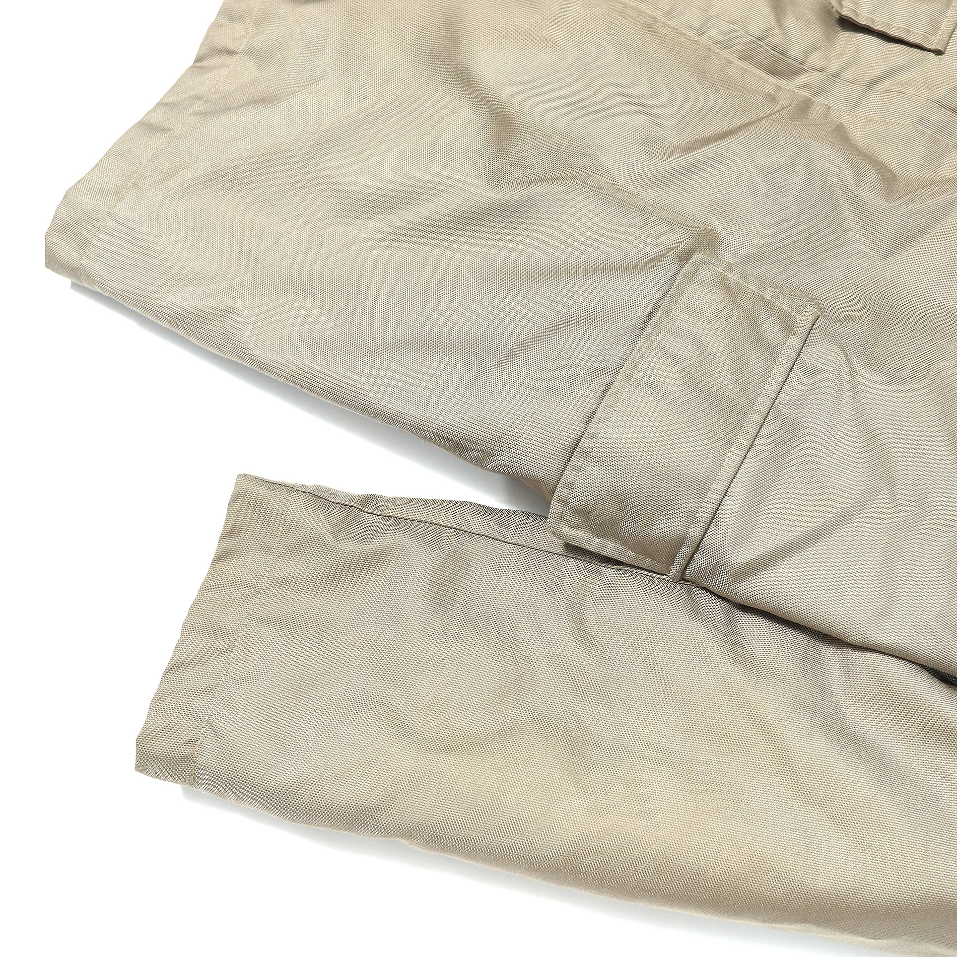 Helmut Lang FW00 Beige Kevlar Ballistic Nylon Parka