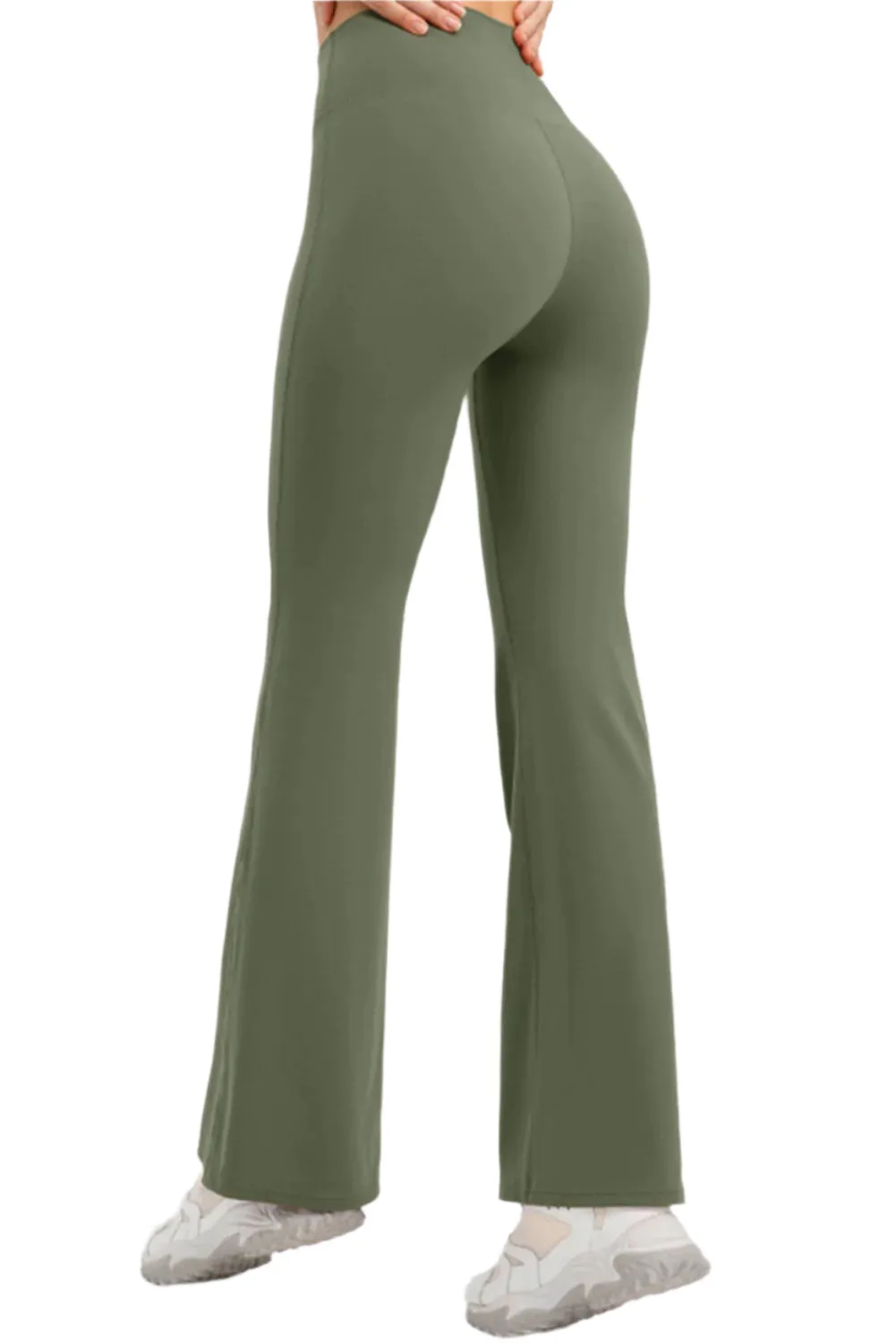 High Waist Straight Active Pants