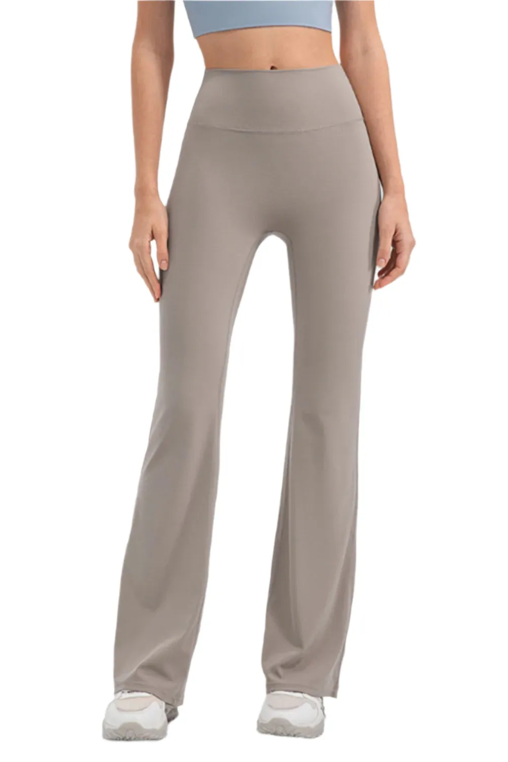 High Waist Straight Active Pants
