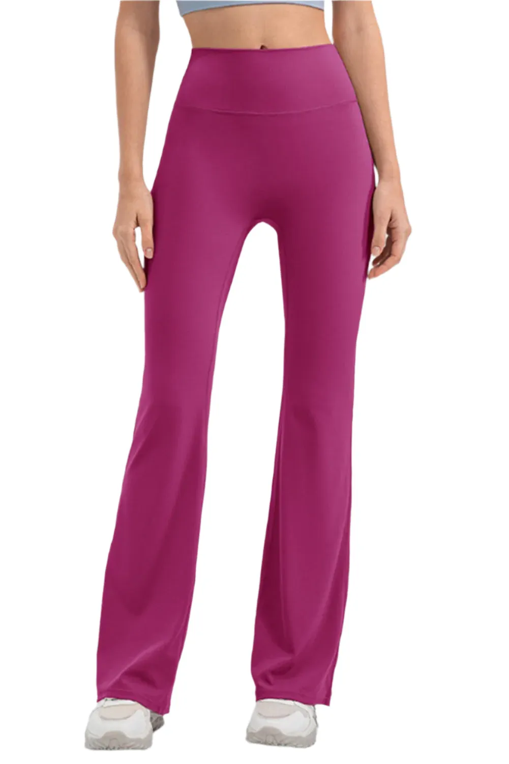 High Waist Straight Active Pants
