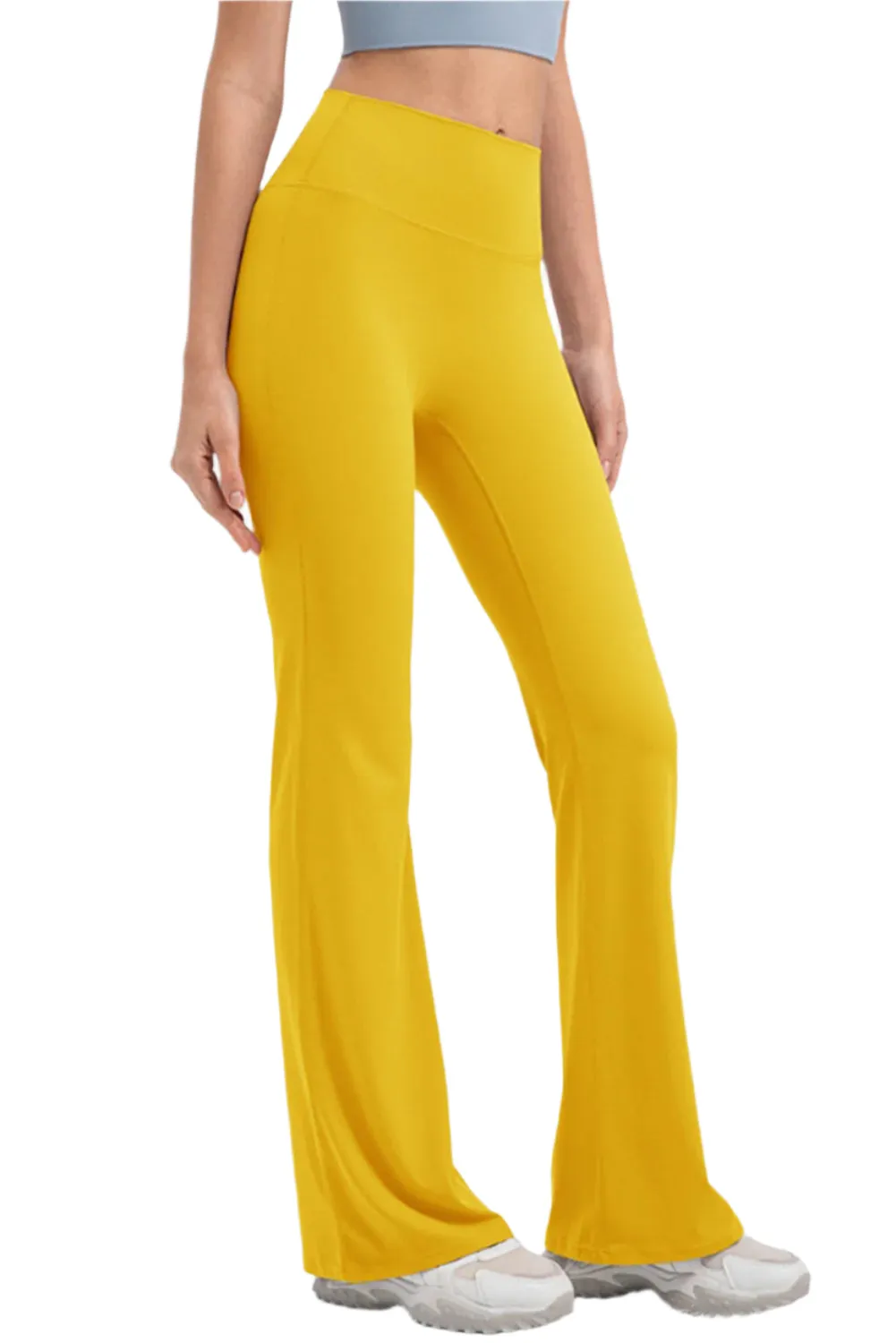 High Waist Straight Active Pants