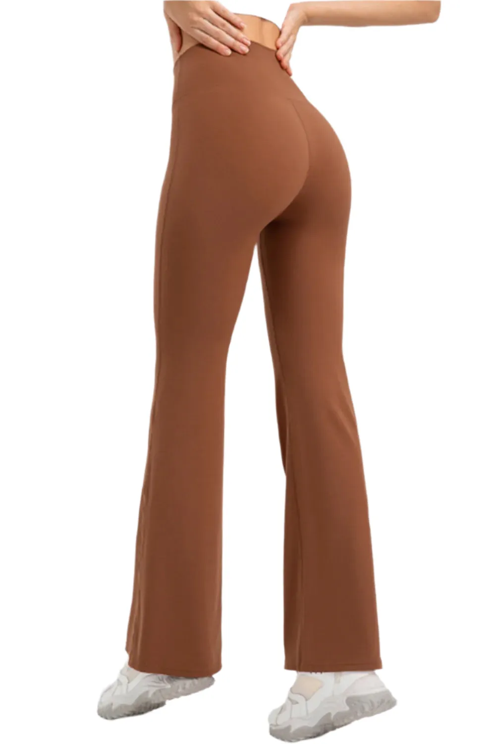 High Waist Straight Active Pants